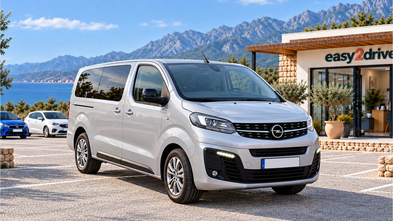 Opel Zafira 9 seats 2023 — Kemer, silver