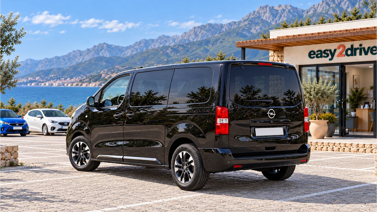 Opel Zafira 9 seats 2025 — Kemer