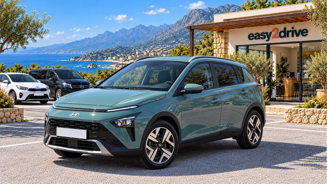 Hyundai Bayon 2025 — Alanya, green