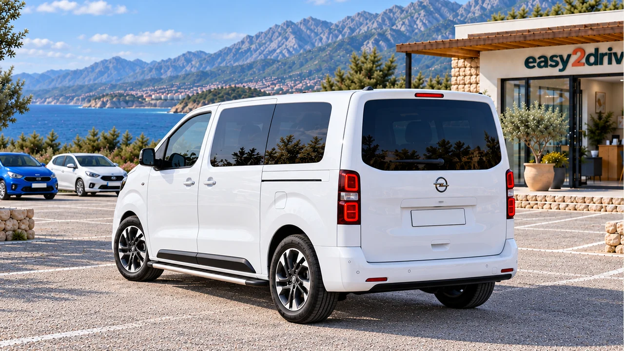 Opel Zafira 9 seats 2023 — Kemer, white