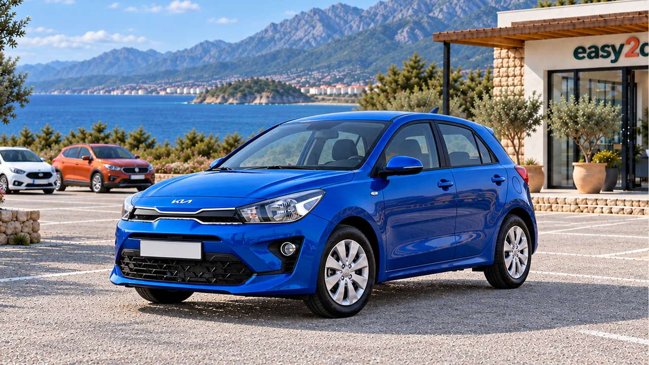 Kia Rio 2022 — Kemer, blue
