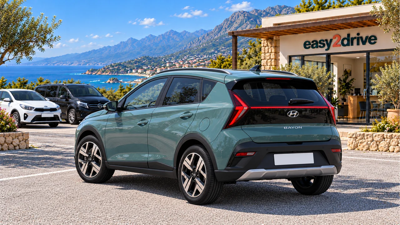 Hyundai Bayon 2025 — Alanya, green