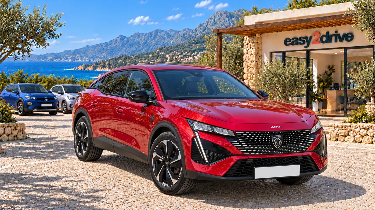 Peugeot 408 2026 — Antalya, red