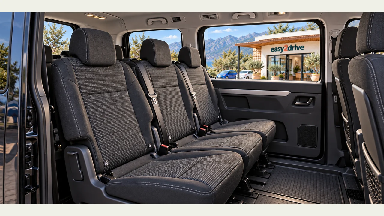 Opel Zafira 9 seats 2025 — Kemer