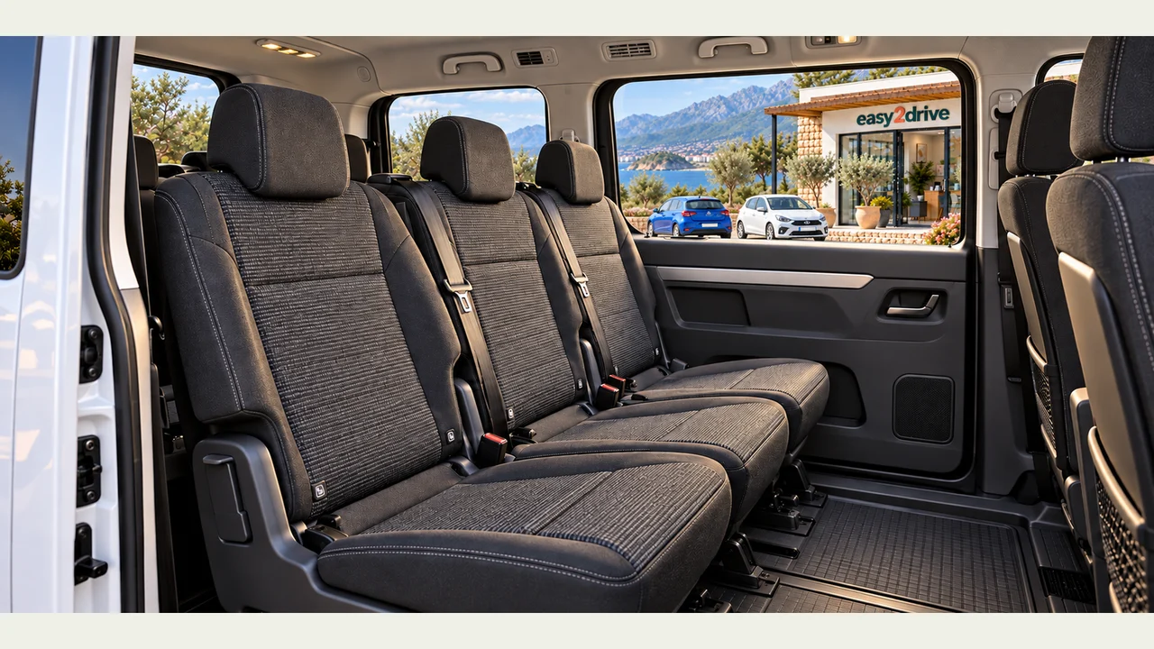 Opel Zafira 9 seats 2023 — Kemer, white
