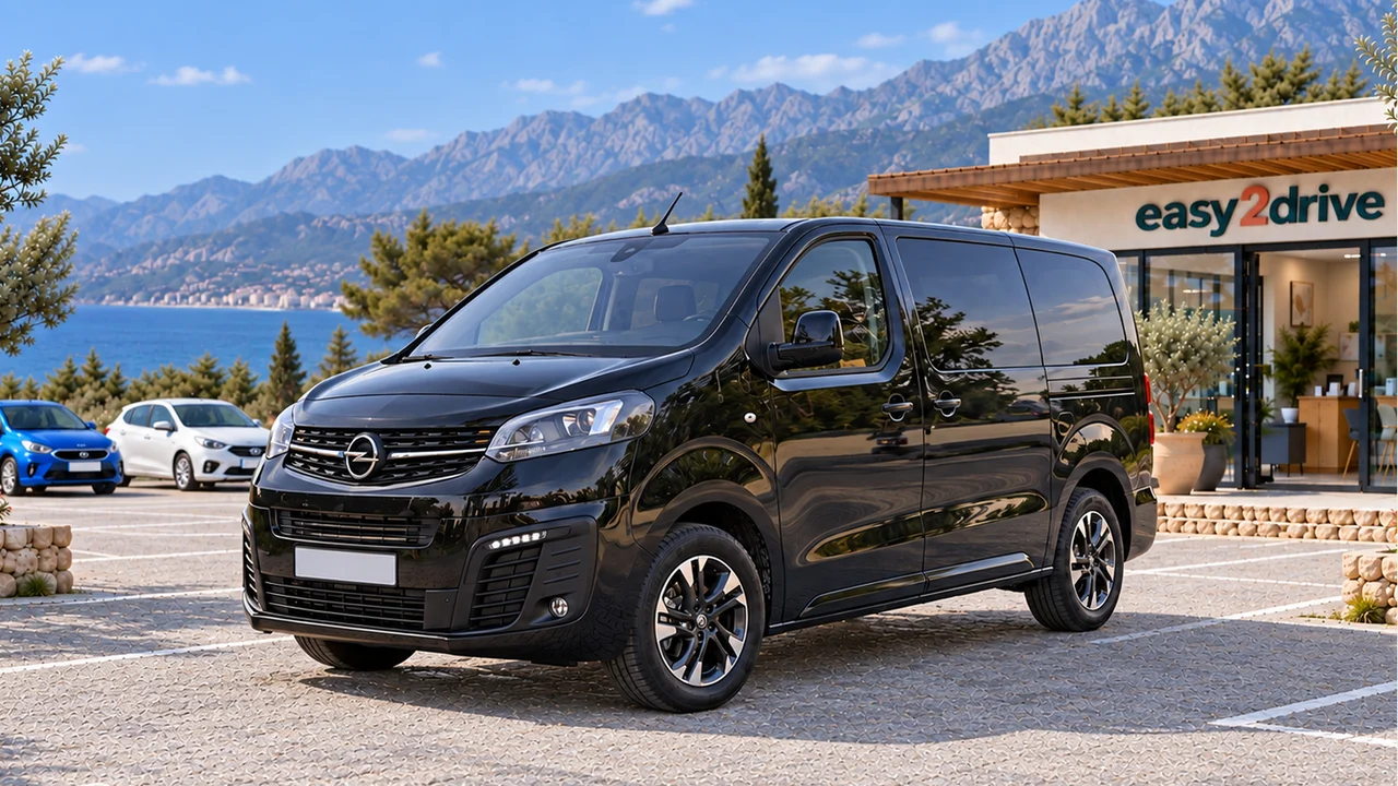 Opel Zafira 9 seats 2025 — Kemer