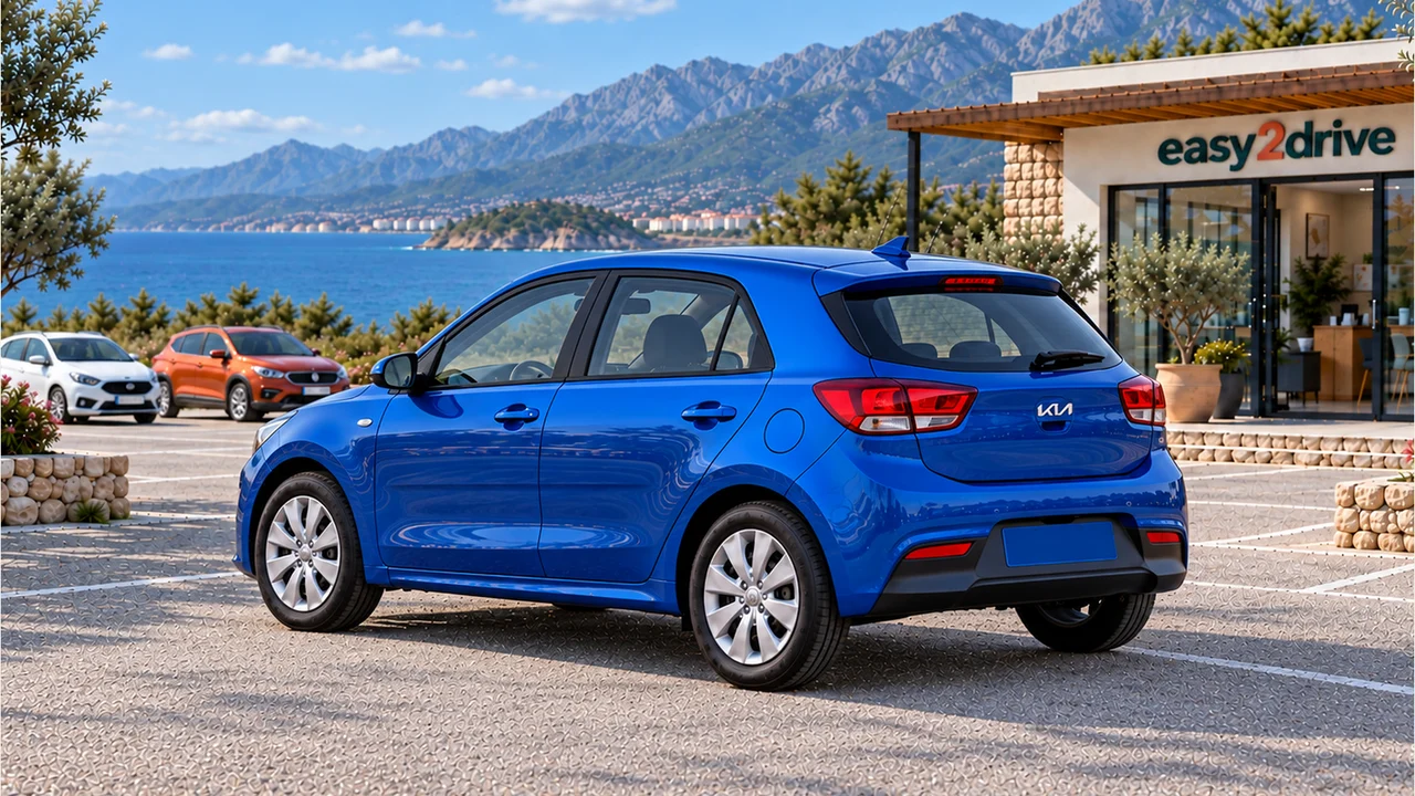 Kia Rio 2022 — Kemer, blue