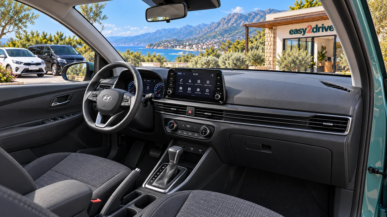 Hyundai Bayon 2025 — Alanya, green