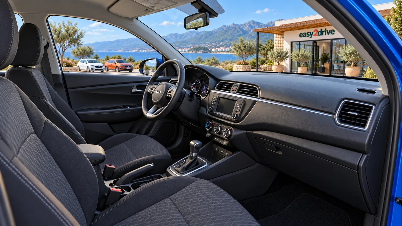 Kia Rio 2022 — Kemer, blue