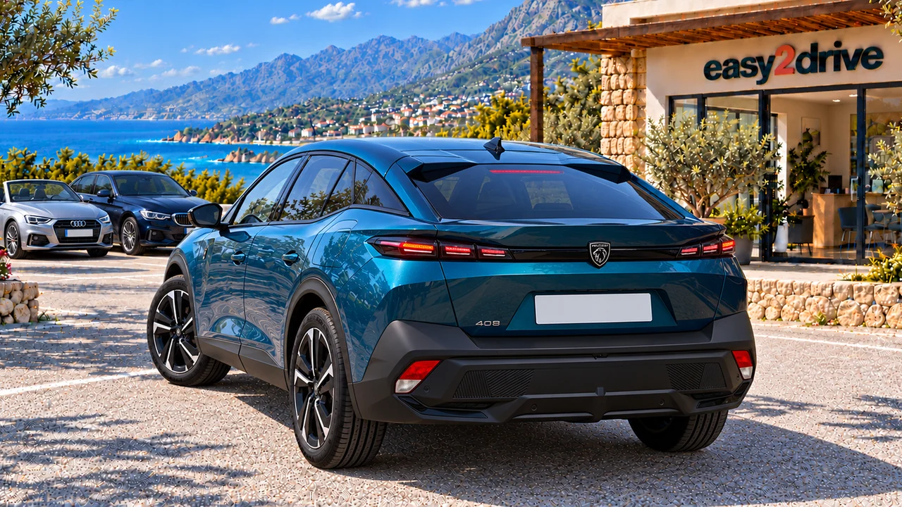 Peugeot 408 2026 — Antalya, blue