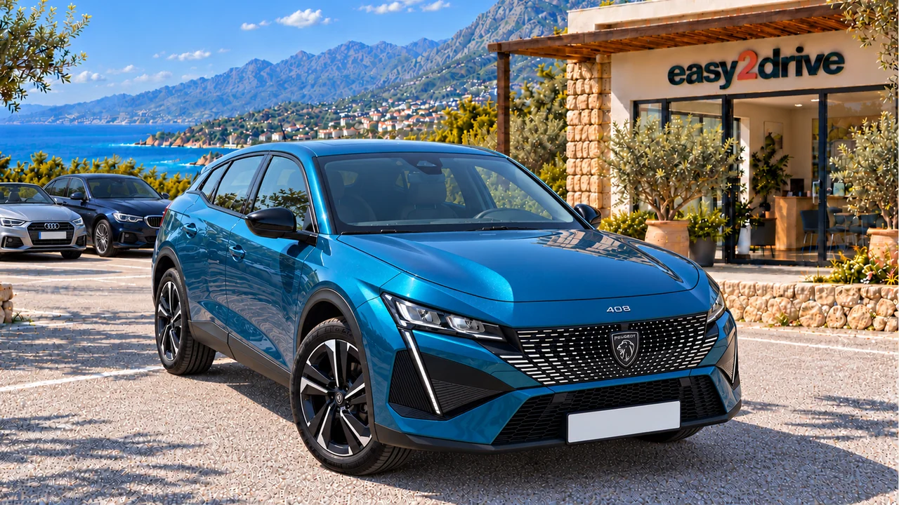 Peugeot 408 2026 — Antalya, blue