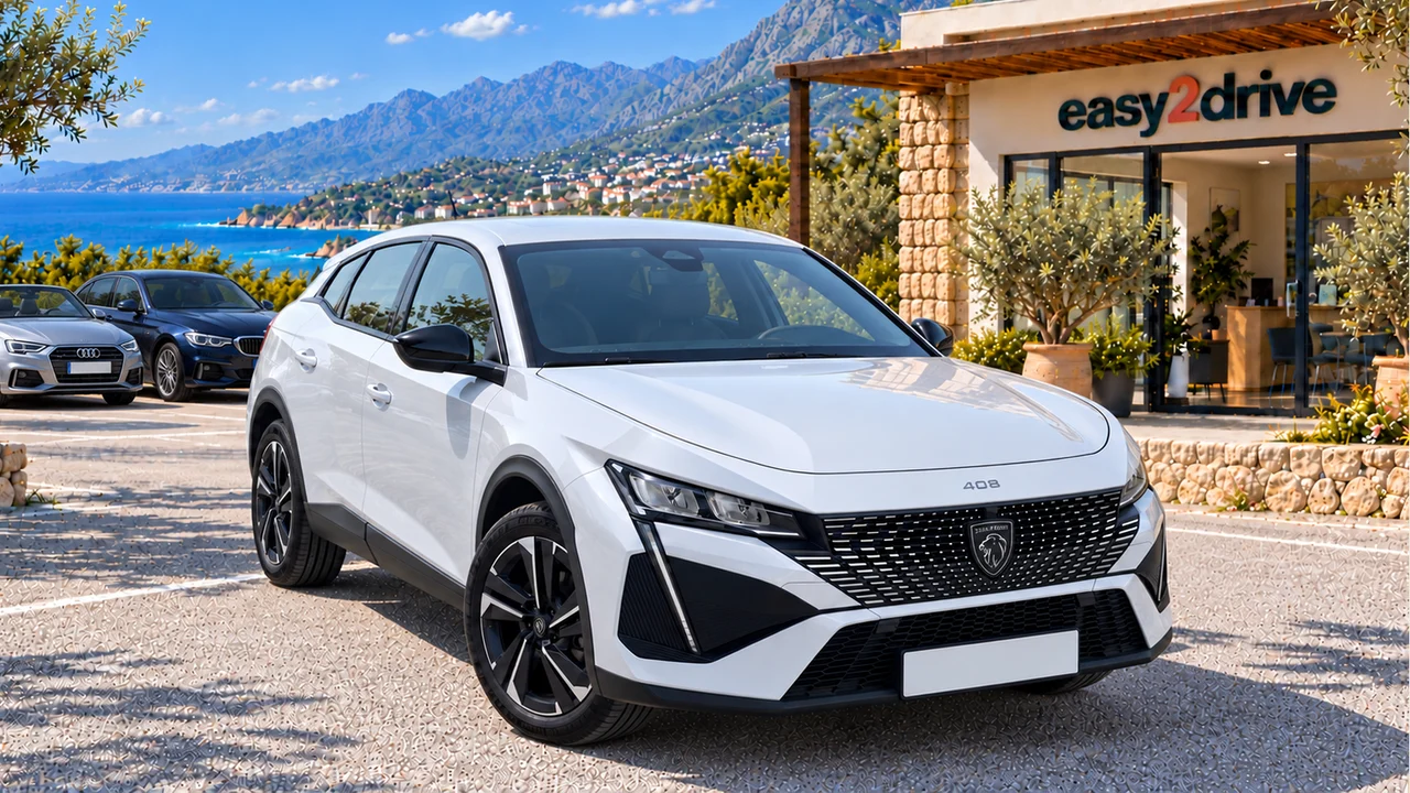 Peugeot 408 2026 — Antalya, white